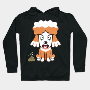 Funny poodle smells poo poo Hoodie